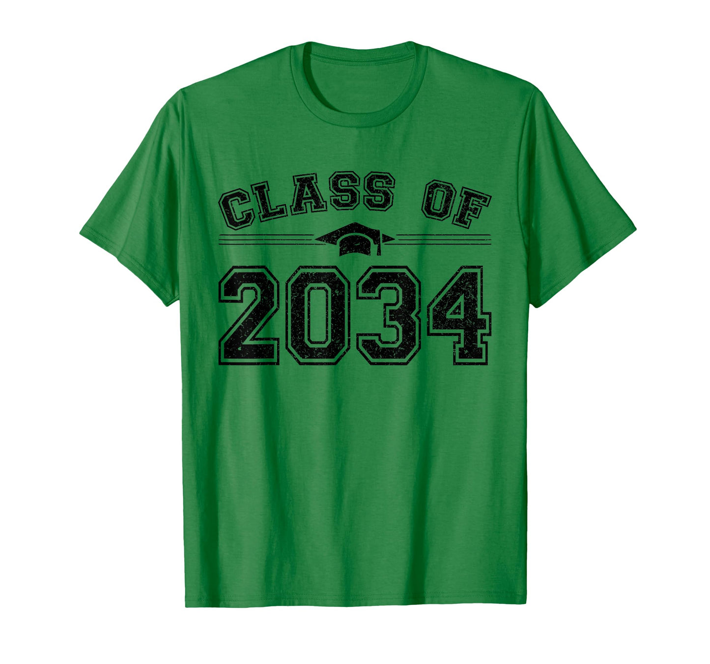 Class of 2034 Grow With Me Graduation First Day of School T-Shirt