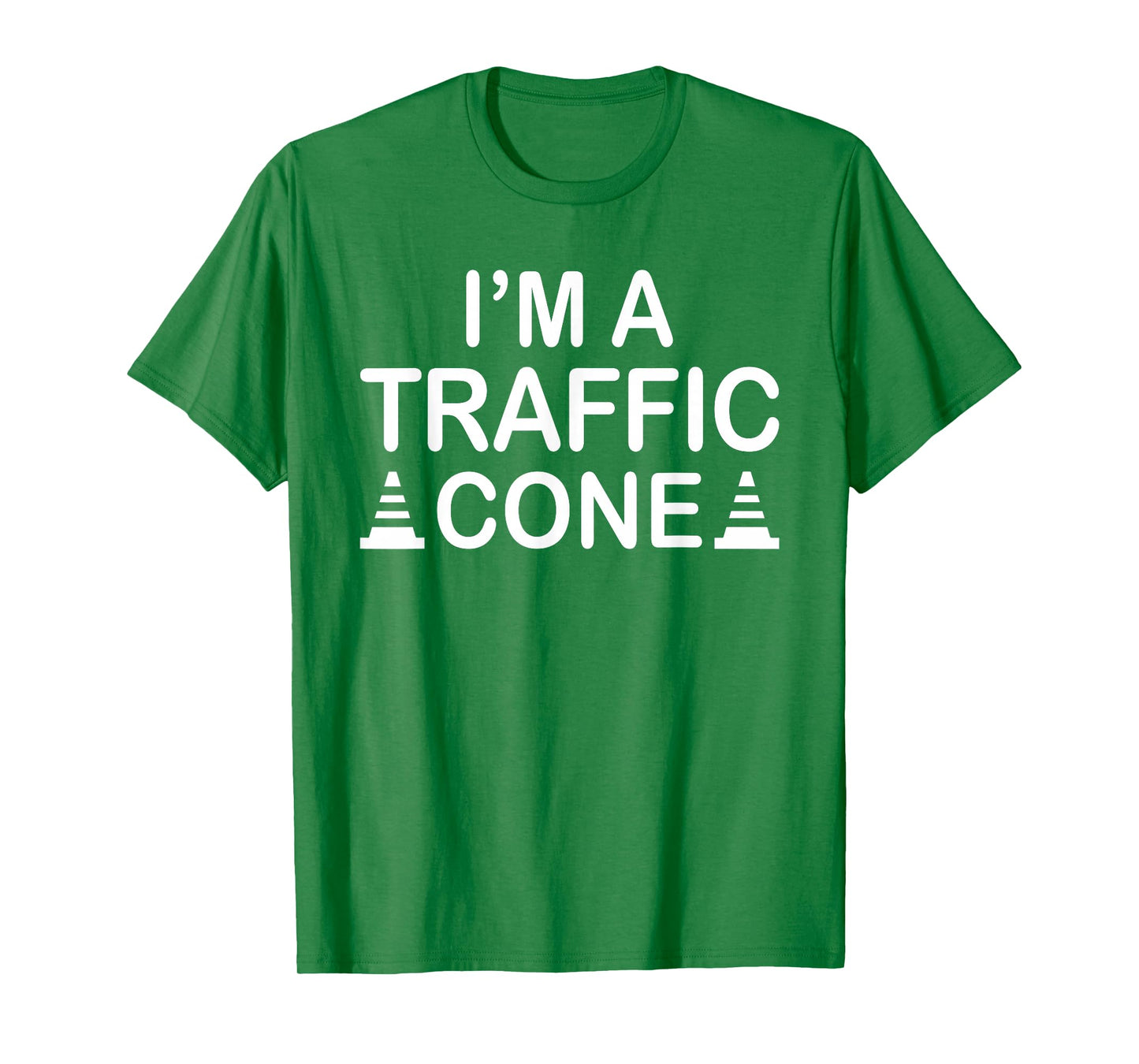 I’m A Traffic Cone Halloween Costume Adults and Kids T-Shirt