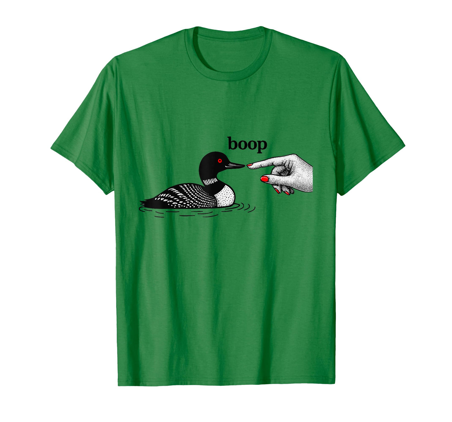 Pointing Hand Boops a Loon T-Shirt