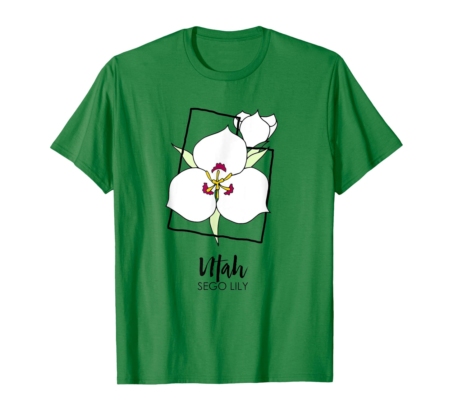 Utah Sego Lily Flower T-Shirt