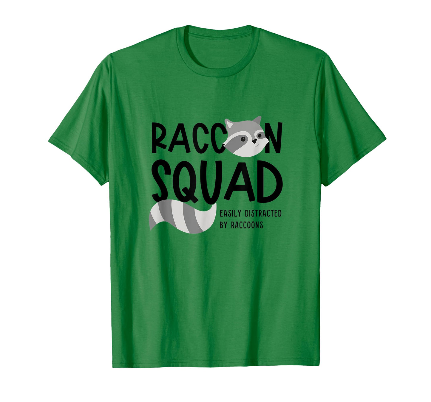 Raccoon Squad Ironic Saying Team Racoon T-Shirt