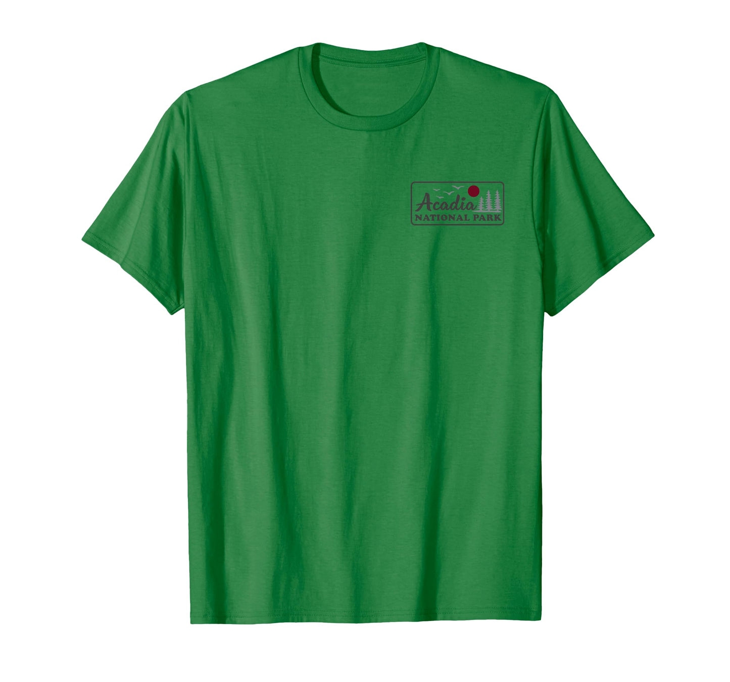 Acadia National Park Maine Front and Back T-Shirt
