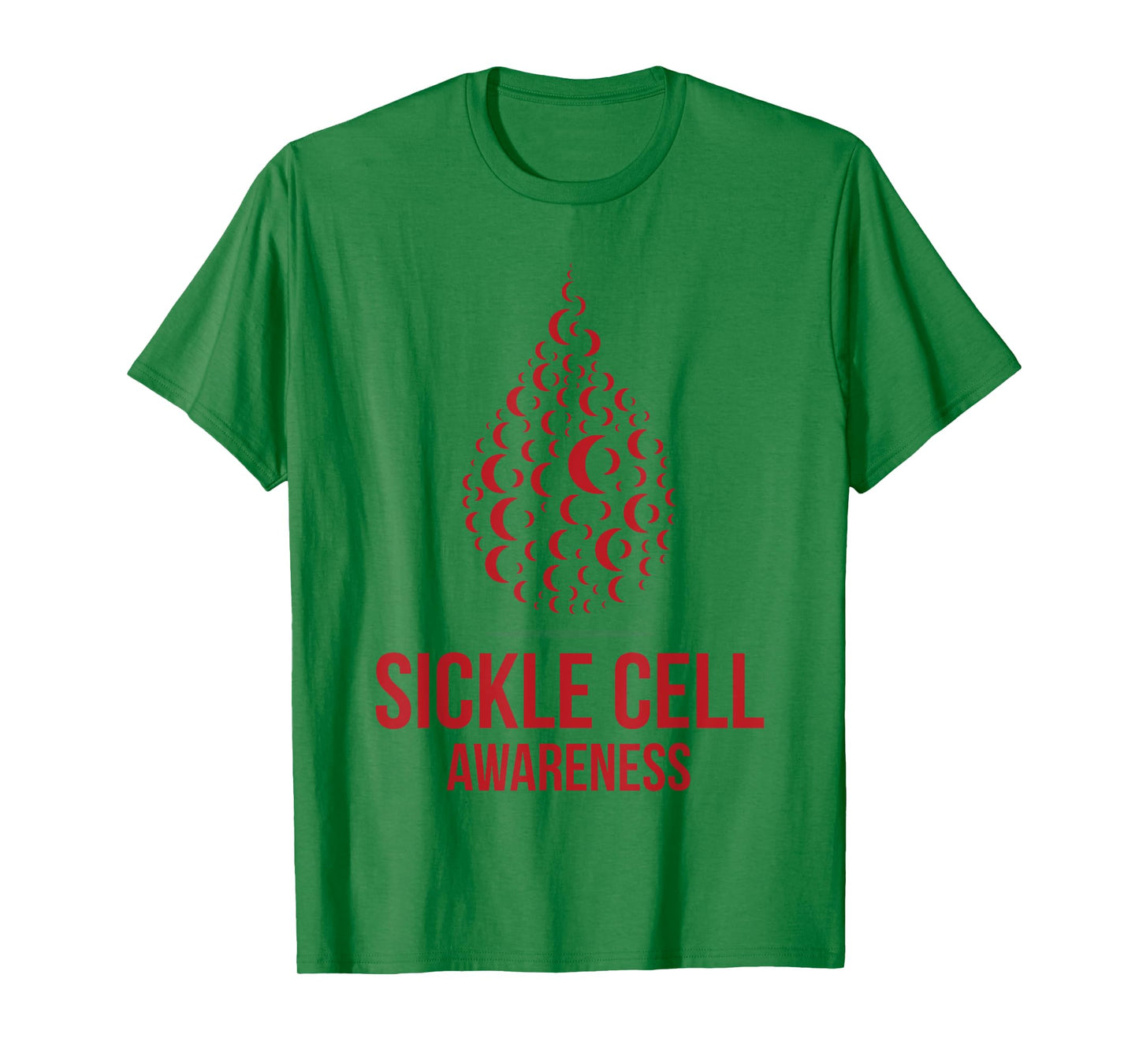 I Wear Burgundy Ribbon Sickle Cell Awareness September T-Shirt