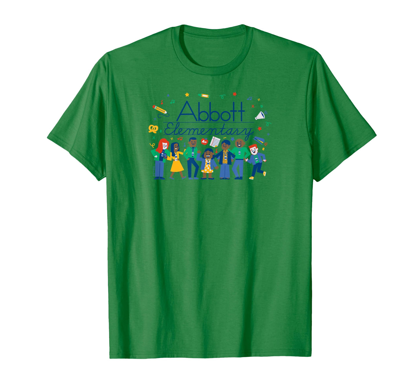 Abbott Elementary - Character Cast Lineup T-Shirt
