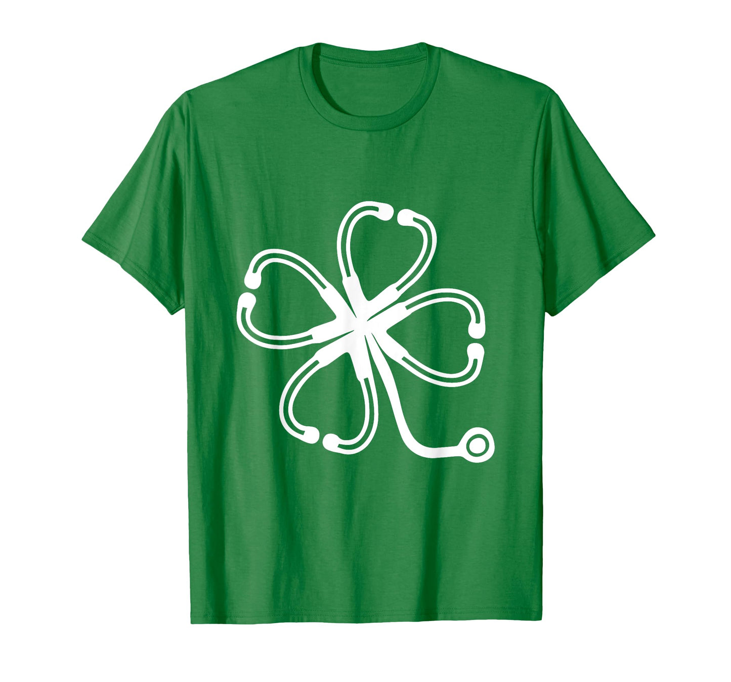 Shamrock Stethoscope Nurse Irish St Patricks Day T-Shirt