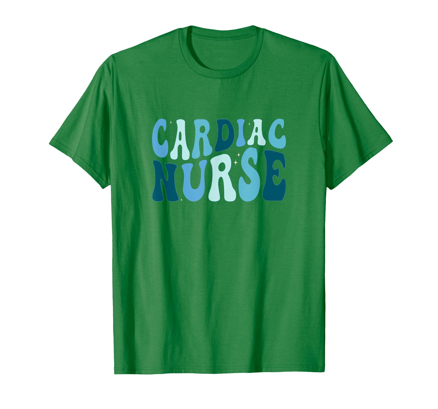 Groovy Cardiac Nurse Cicu Cvicu Cardiology Heart Healthcare T-Shirt