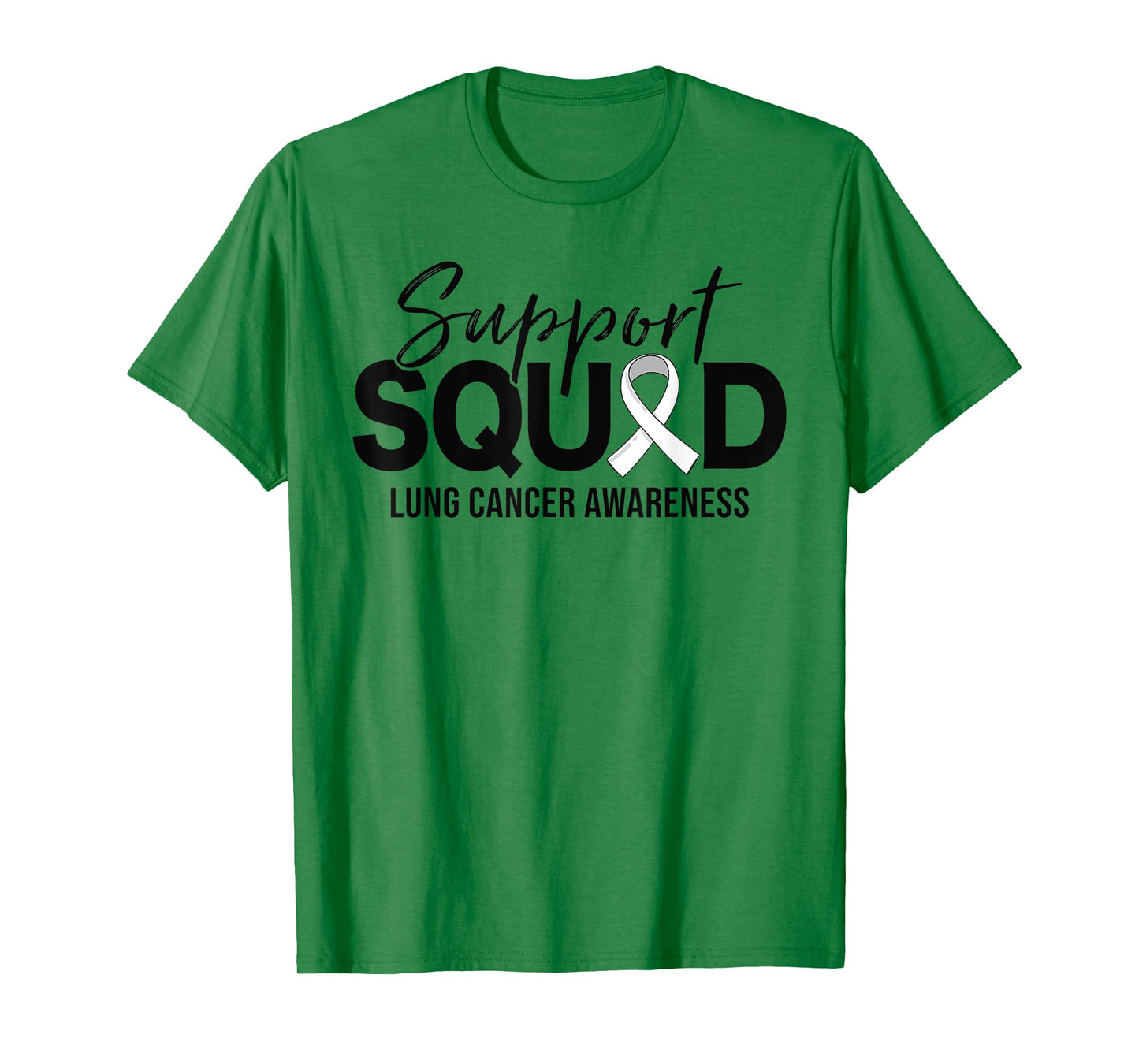 Support Squad Lung Cancer Awareness Support T-Shirt
