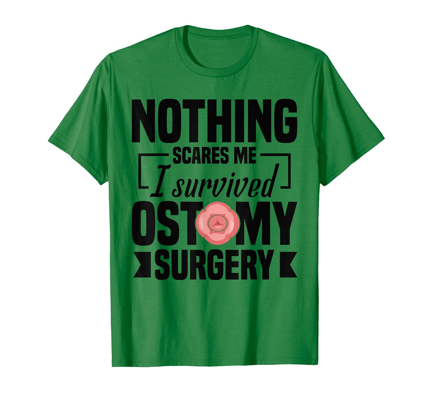 Colostomy Stoma Surgery Recovery Ostomy Awareness T-Shirt