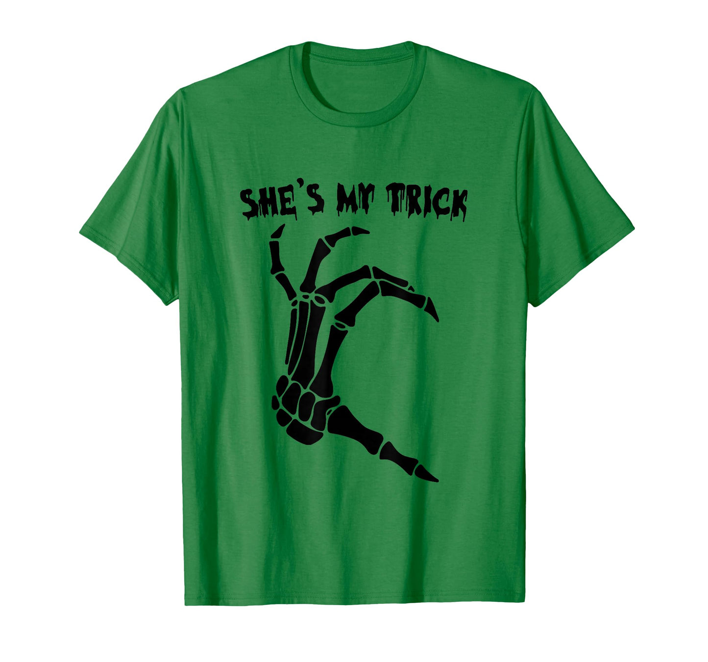 She’s My Trick Matching Couple Halloween Costume Boyfriend T-Shirt