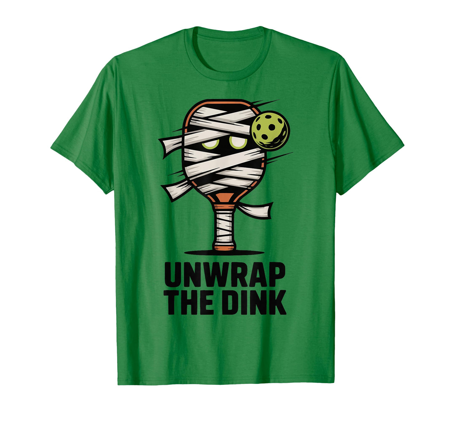Unwrap The Dink Pickleball Halloween T-Shirt