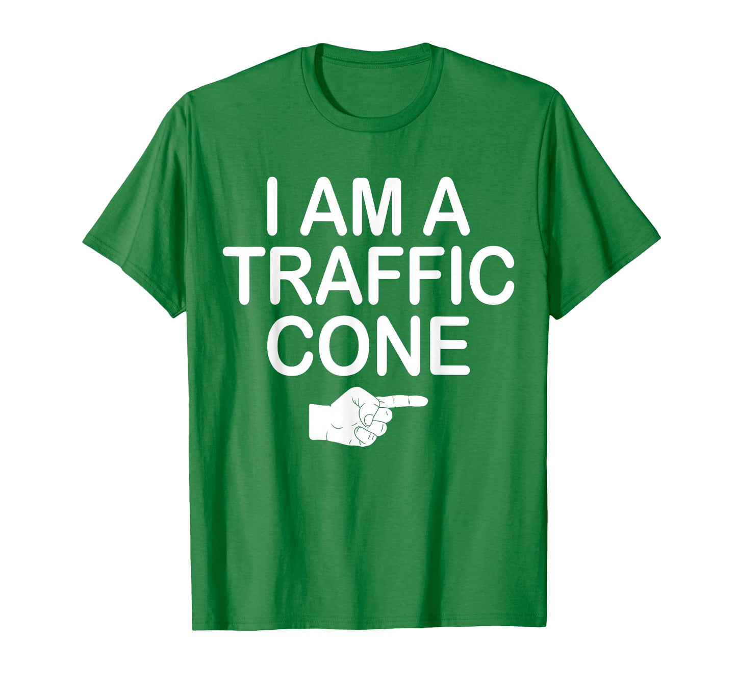 I’m A Traffic Cone Funny Halloween Costume T-Shirt