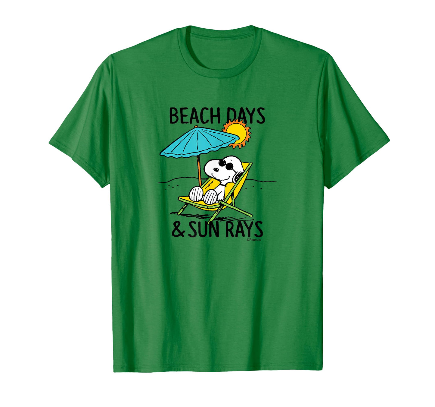 Peanuts - Snoopy Beach Days Sun Rays T-Shirt
