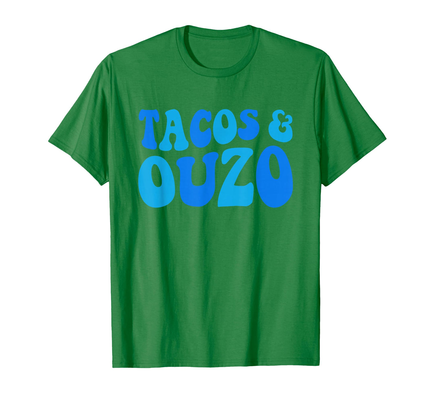 Greek Mexican Ouzo Tacos Hispanic Heritage Month Greek Party T-Shirt