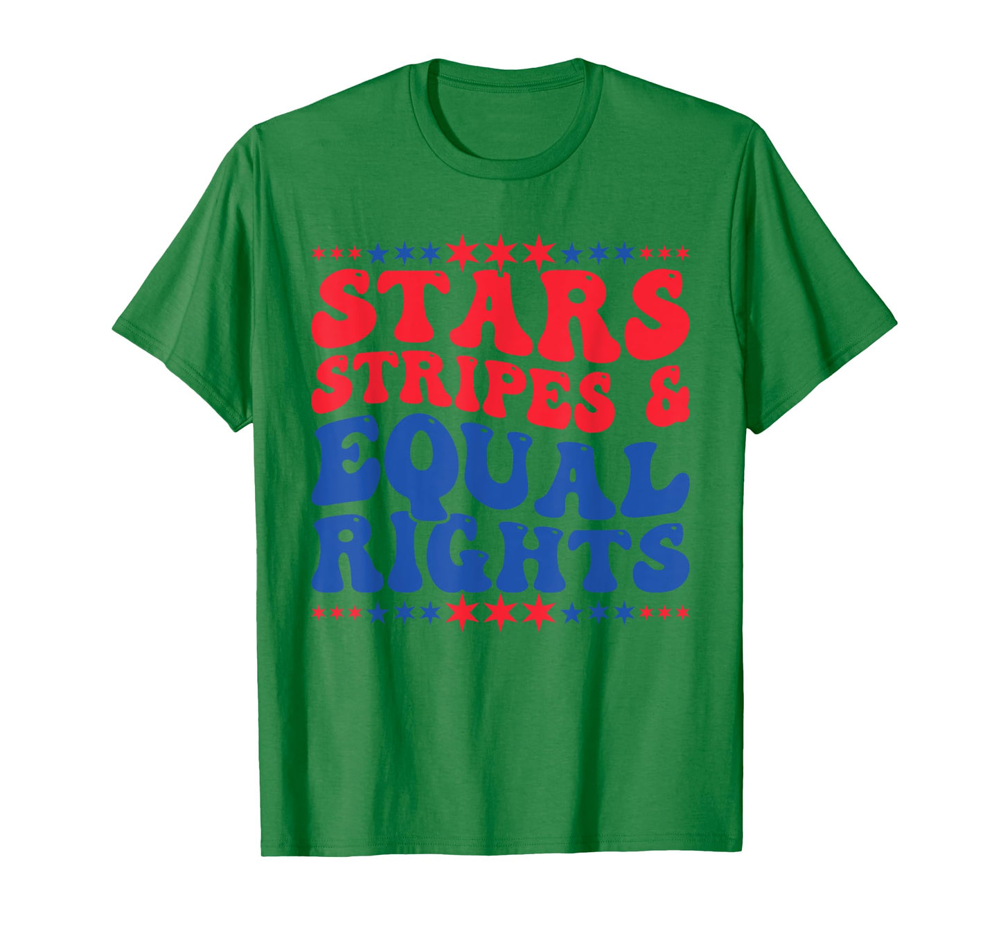 Stars Stripes And Equal Rights Women's Rights 4th Of July T-Shirt