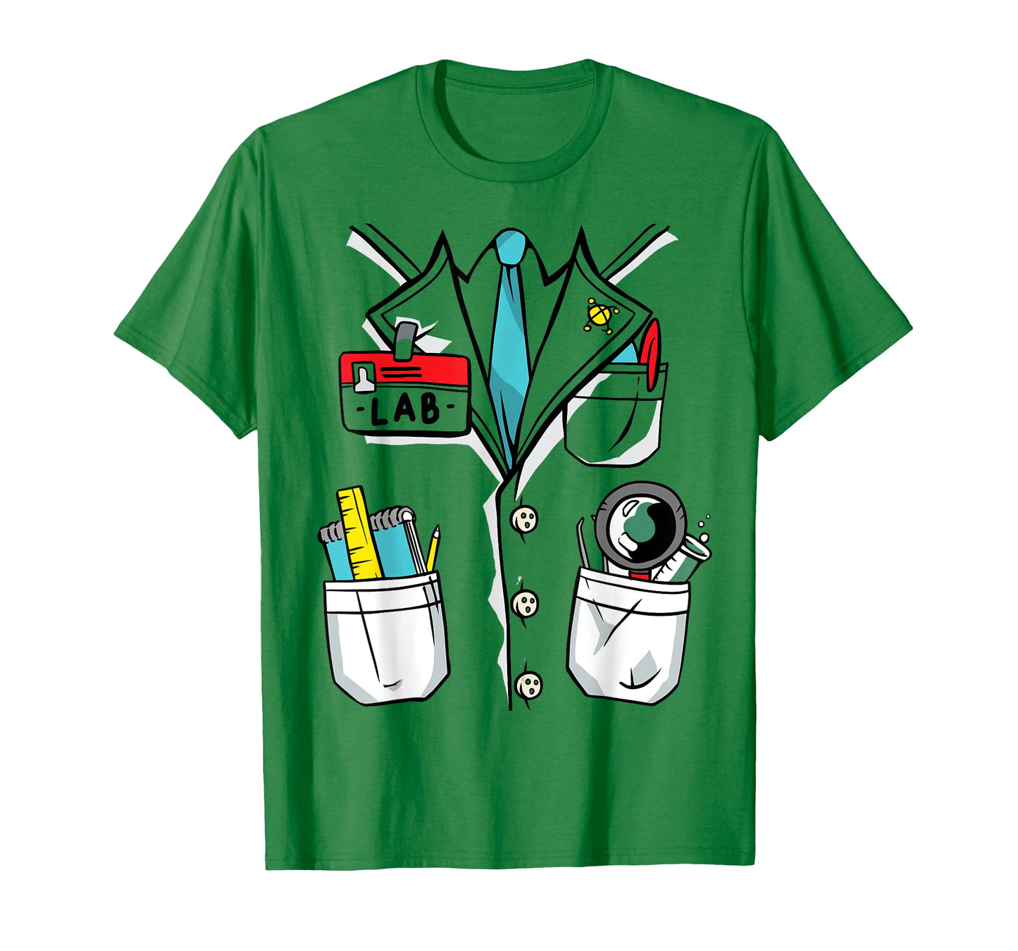 Cute Scientist Halloween Kids Costume Future Chemist Science T-Shirt