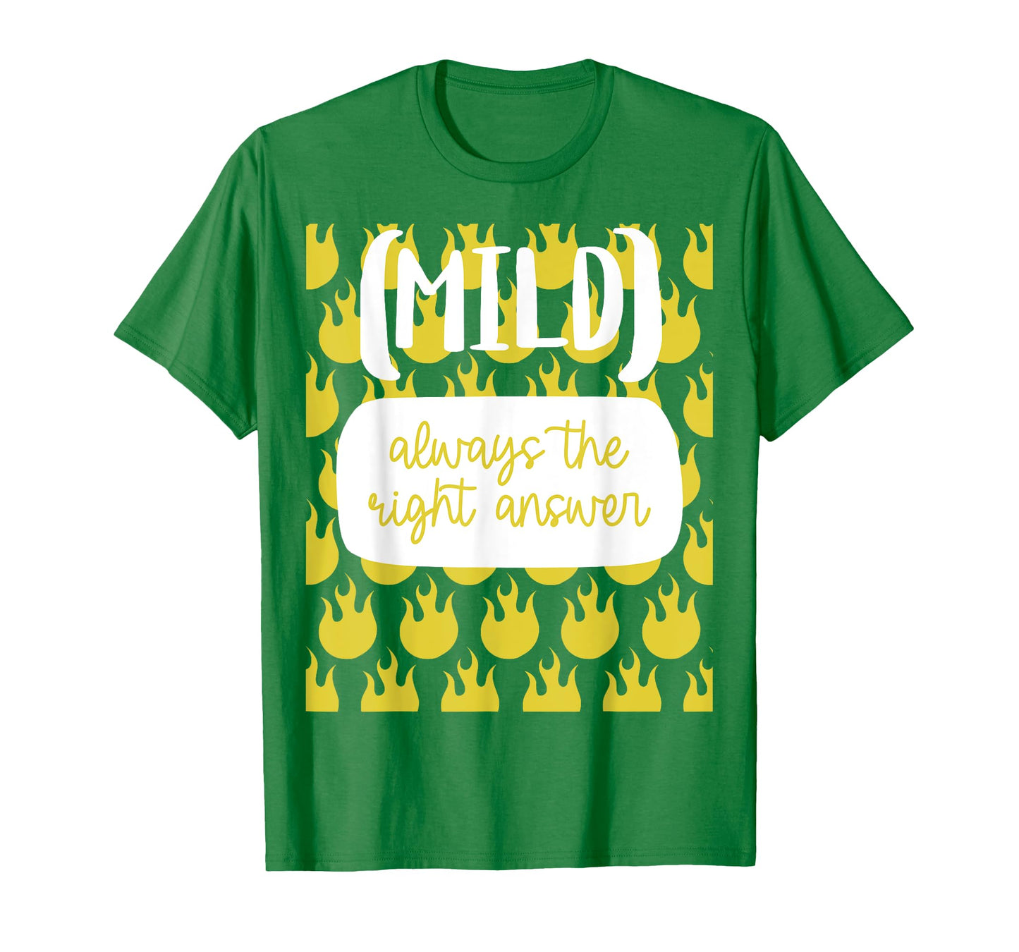 Mild Hot Sauce Packet Group Halloween Costume Matching T-Shirt