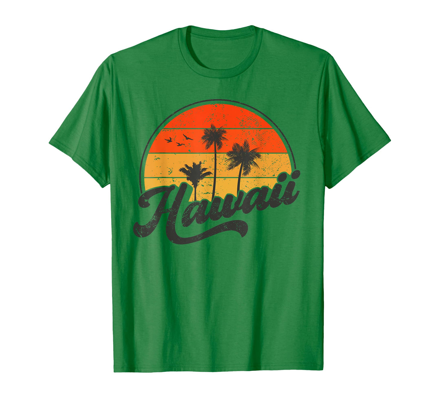 Hawaii Retro Vintage Sunset T-Shirt
