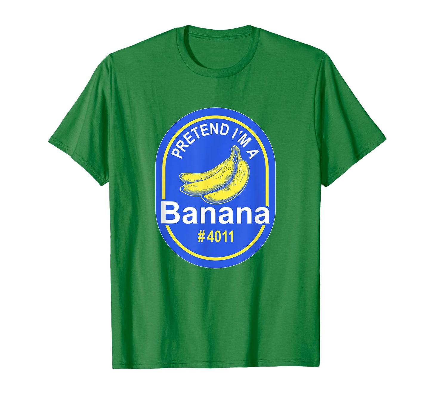 Pretend I'm A Banana Lazy Halloween Last Minute Costume T-Shirt