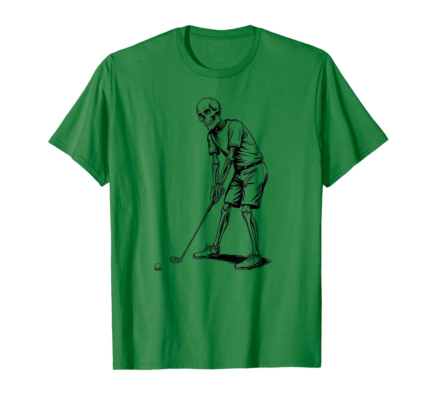 Funny Skeleton Golfer Design for Retired Golf Lovers T-Shirt