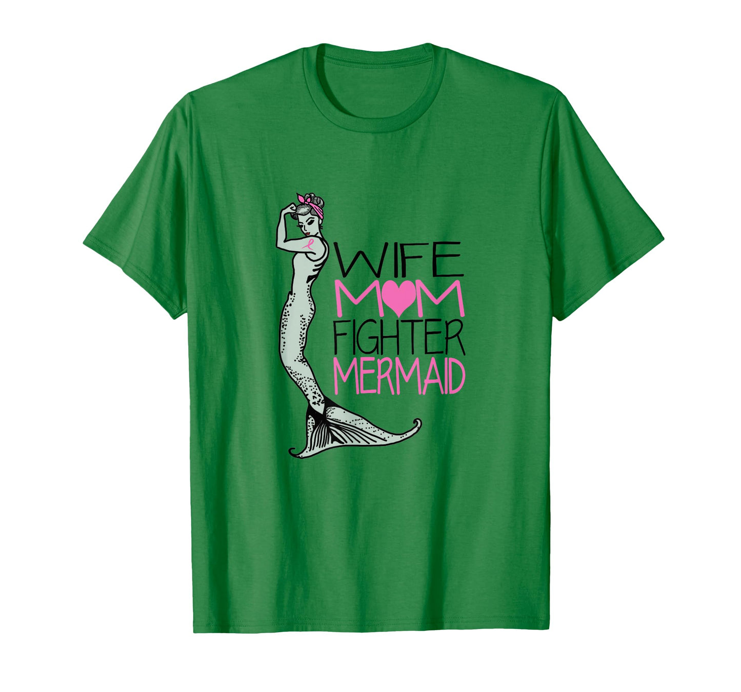 Breast Cancer Shirts Mermaid Shirt Cancer Survivor Gifts Tee T-Shirt