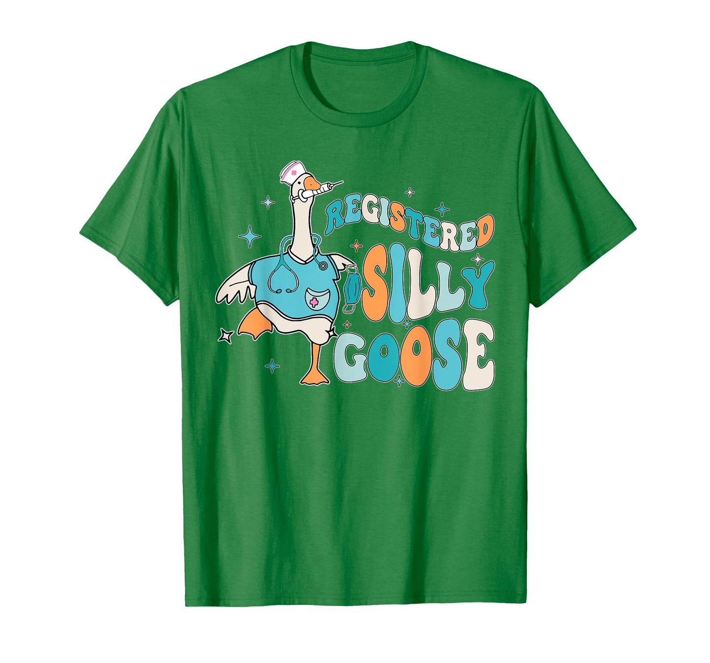 Registered Goose Nurse Funny RN Nurse Nursing T-Shirt