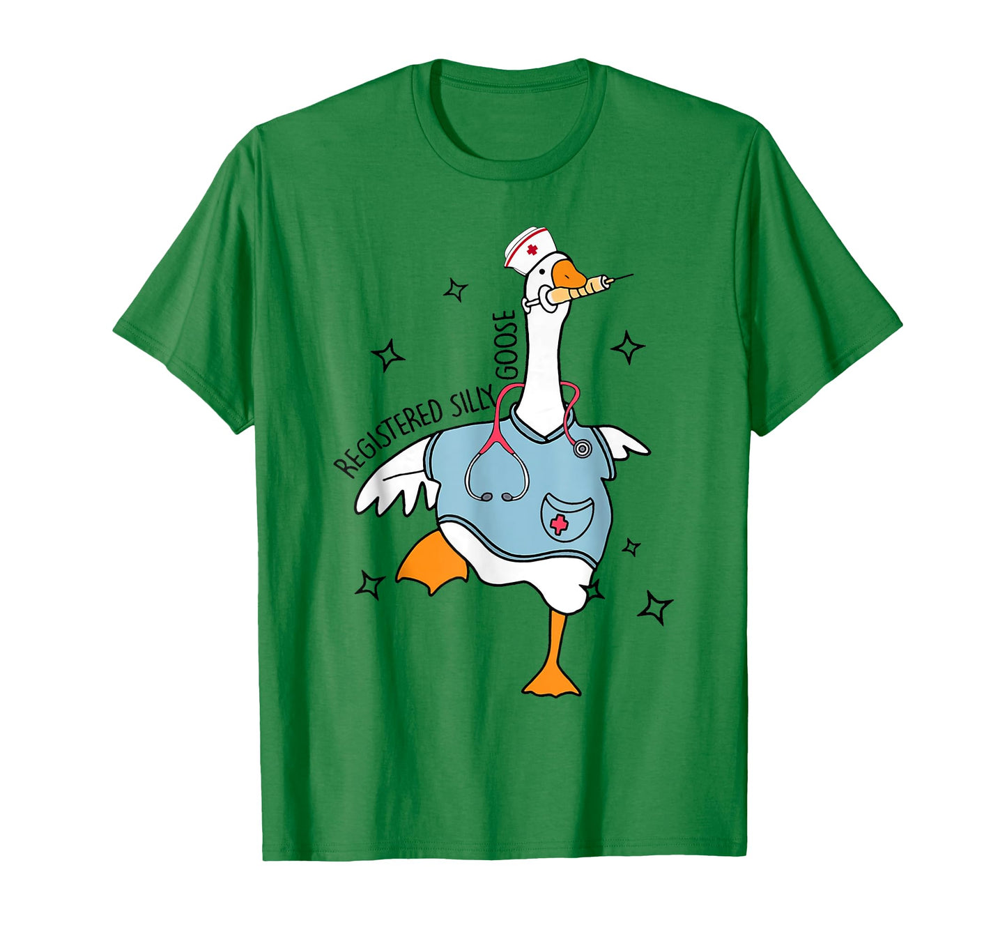 Nurse Registered Silly Goose Nursing School for Nursing T-Shirt