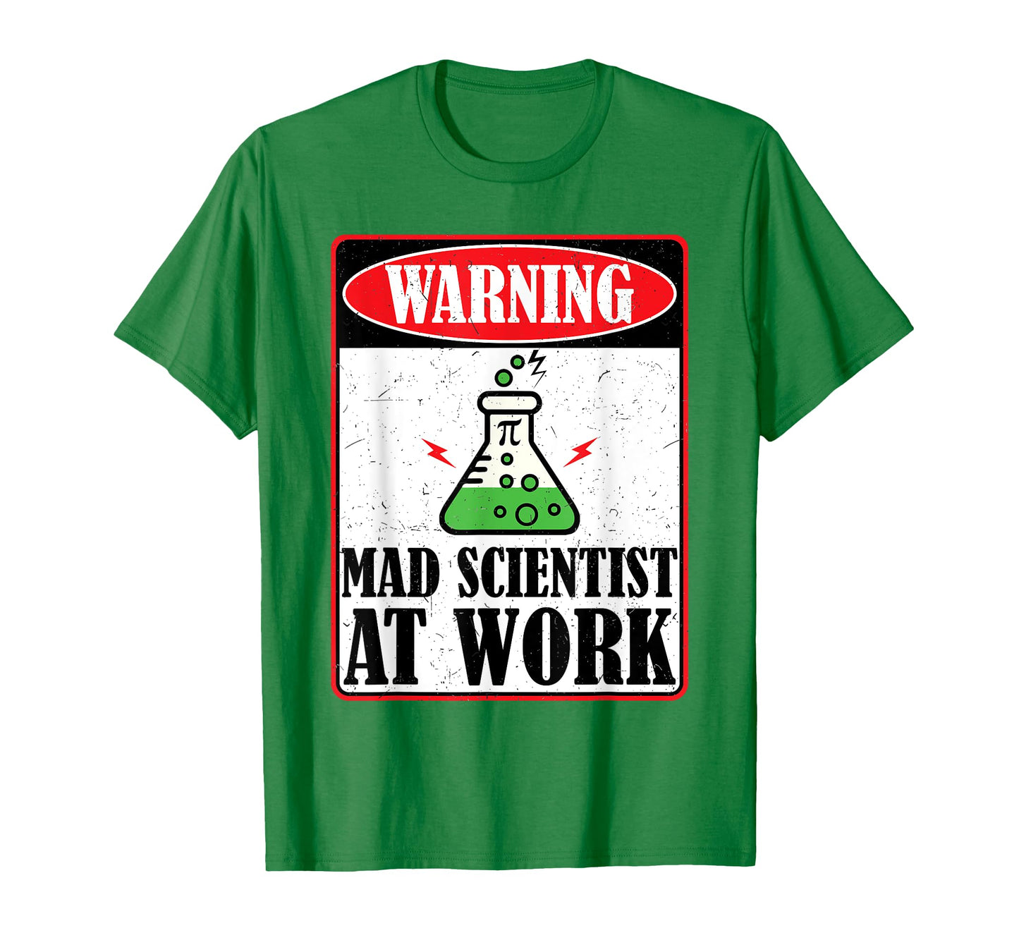 Funny Mad Scientist Costume Science Chemistry Kids Boy Adult T-Shirt