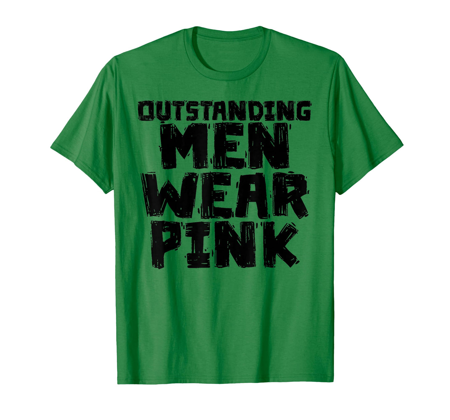 Outstanding Men Wear Pink T-Shirt
