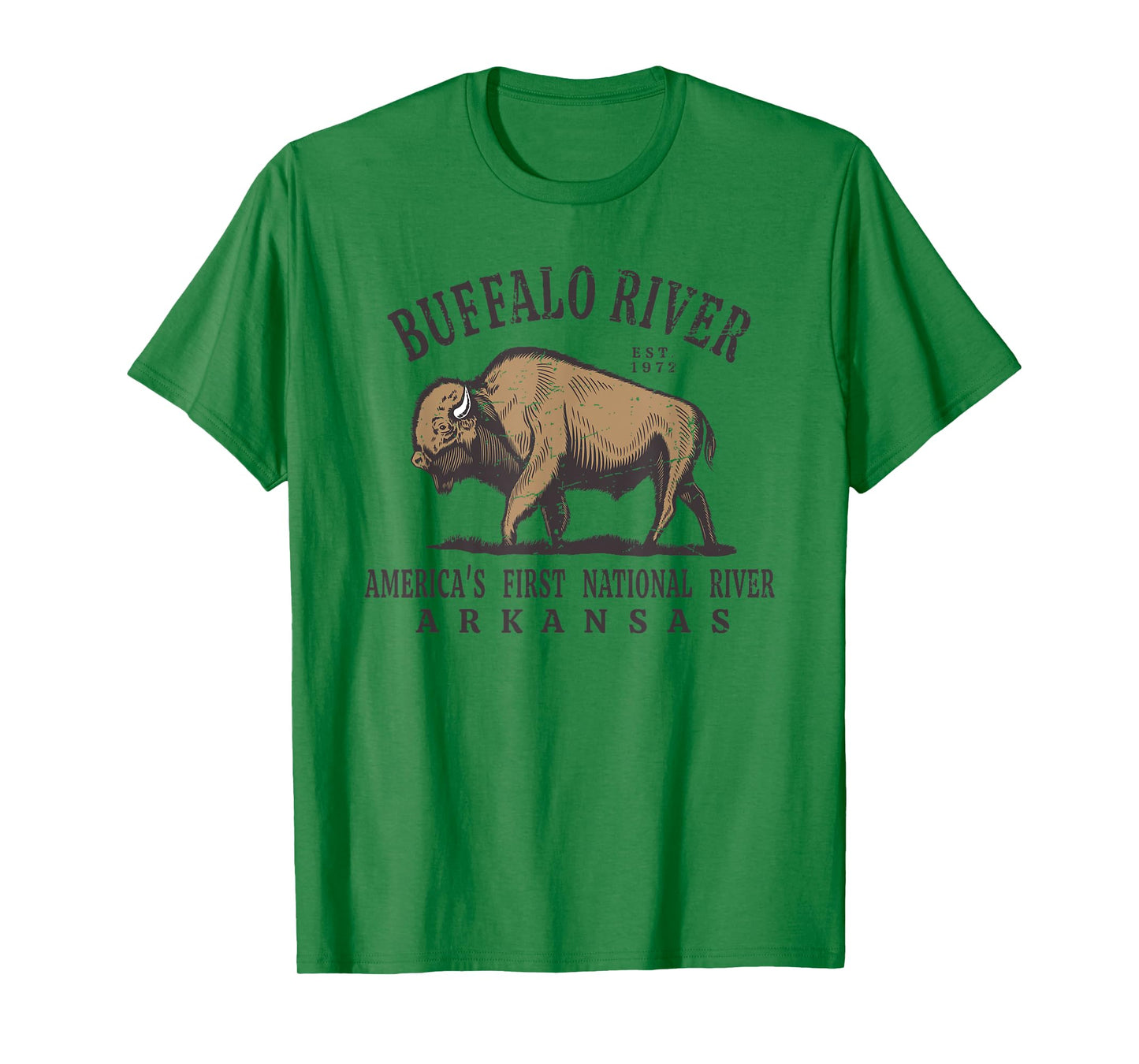 Buffalo National River Arkansas Est 1972 T-Shirt