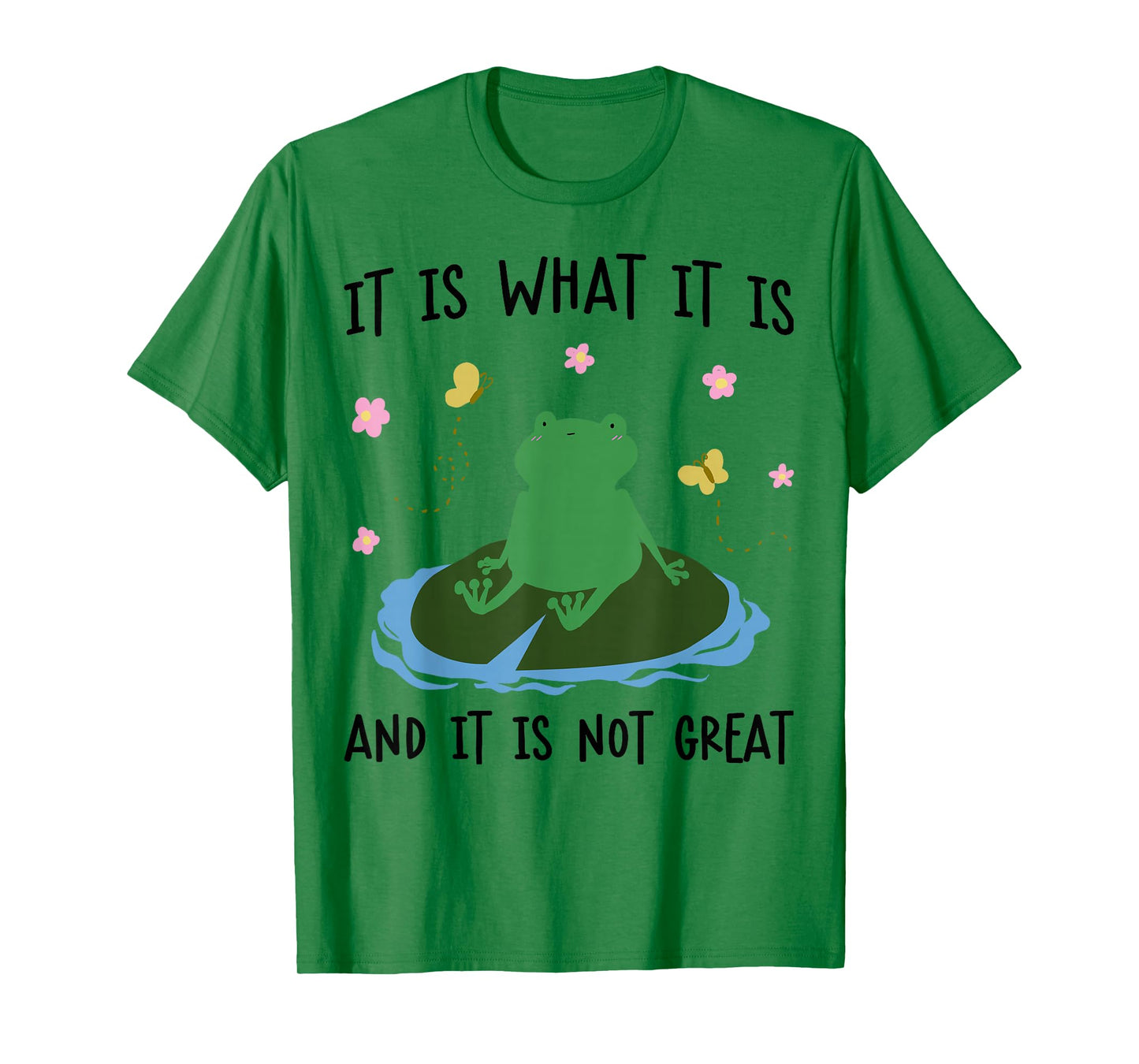 It is What It is and It is Not Great Frog Lover T-Shirt