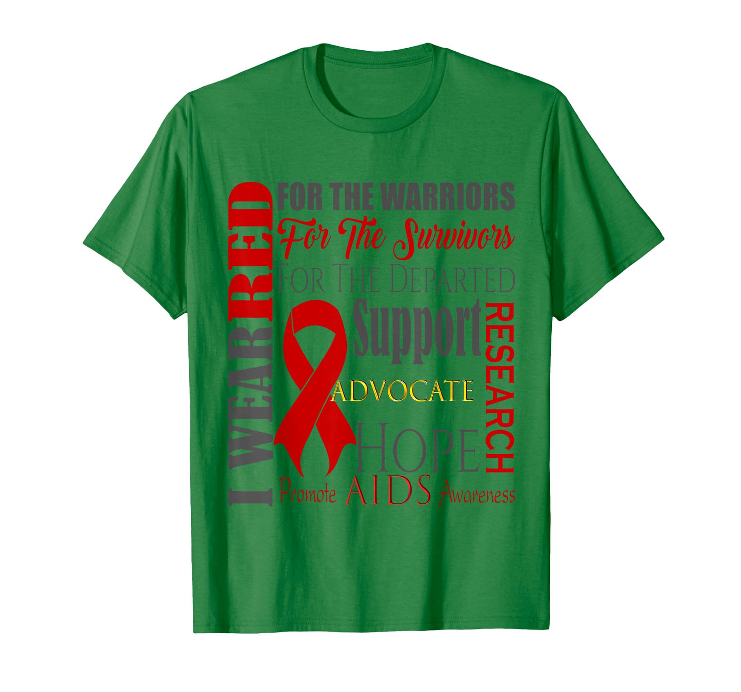AIDS & HIV Awareness Shirt T-Shirt