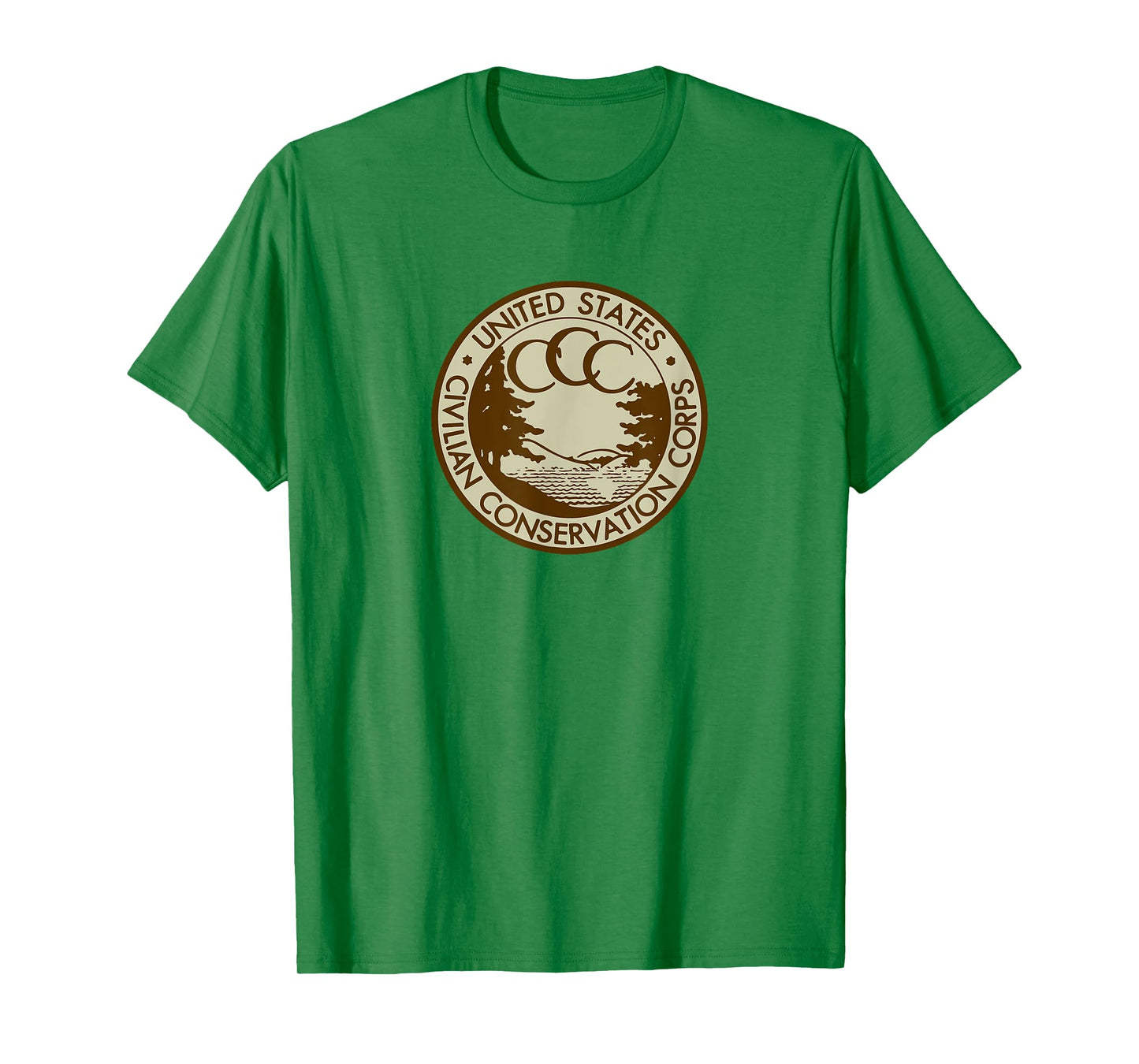 Civilian Conservation Corps CCC Logo Retro Outdoors 1930s T-Shirt