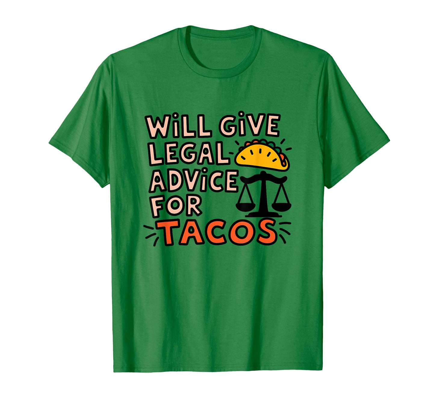 Law Student Taco Meme Humor T-Shirt