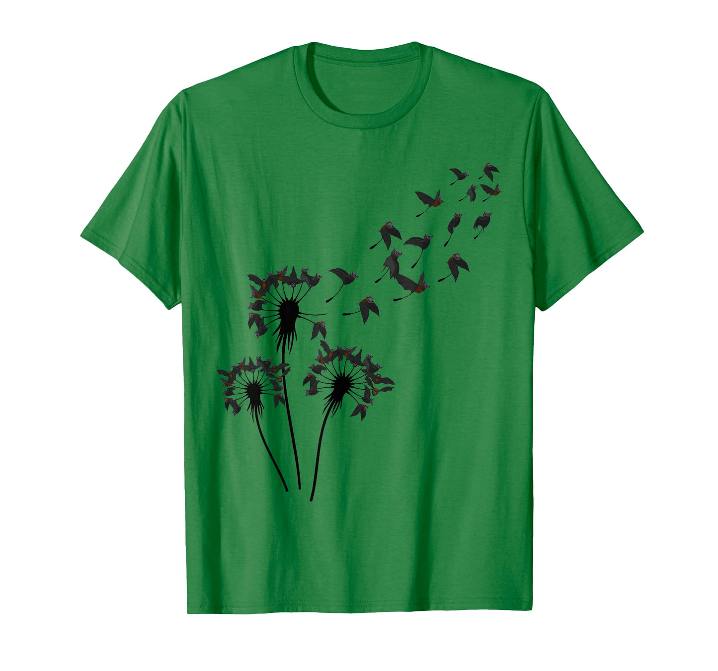 Flower Dandelion Shirt for Bat Lover | Bat T-Shirt