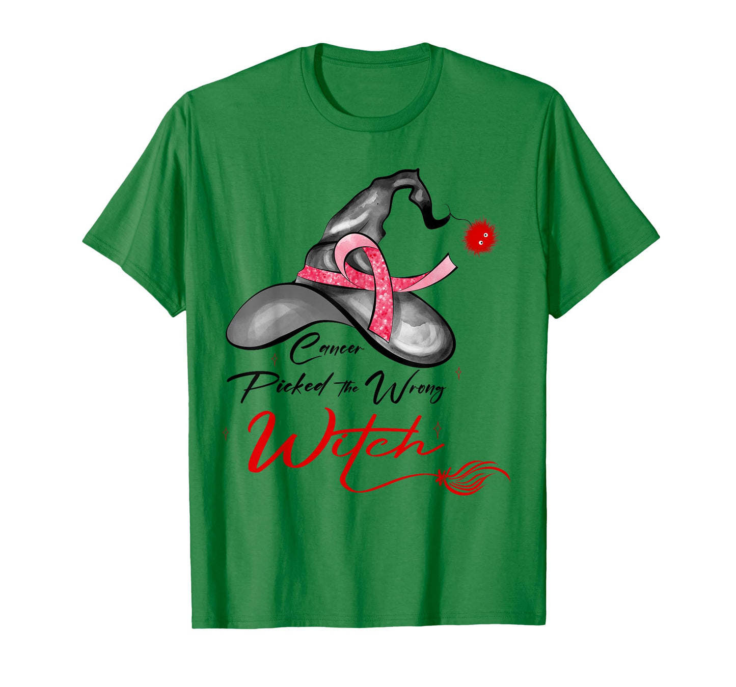 blood cancer halloween | blood cancer picked wrong witch T-Shirt