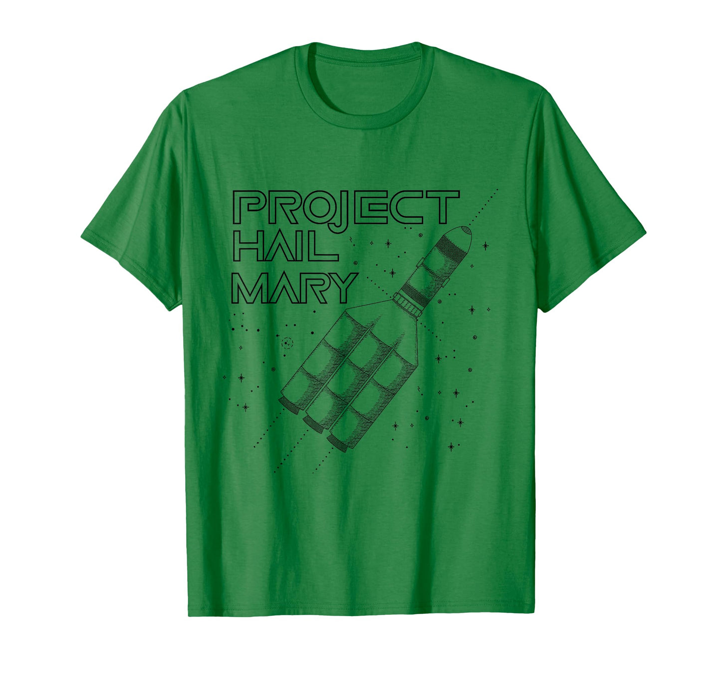 Project Hail Mary Space Rocket Ship T-Shirt
