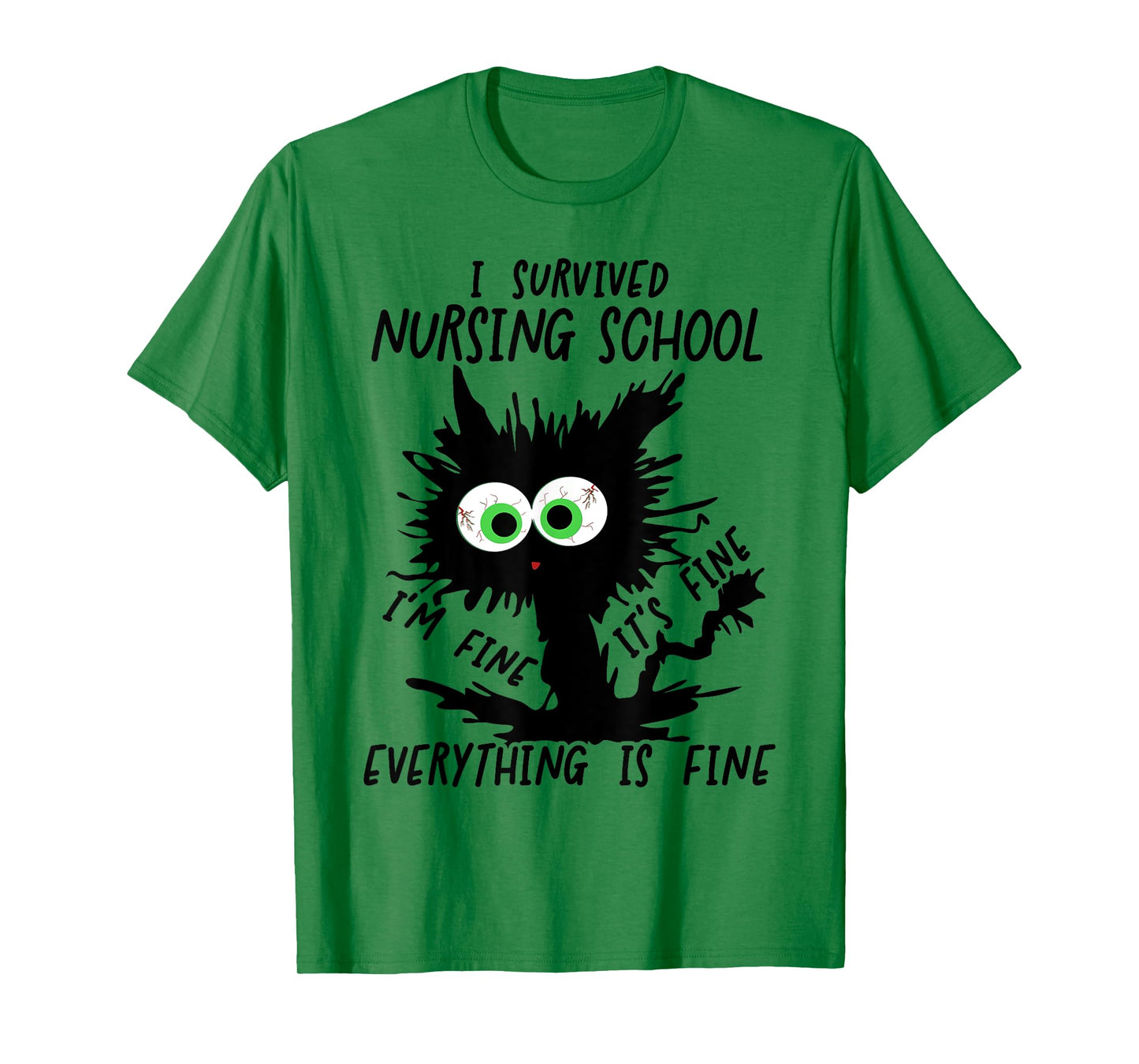 I Survived Nursing School Graduation 2025 T-Shirt