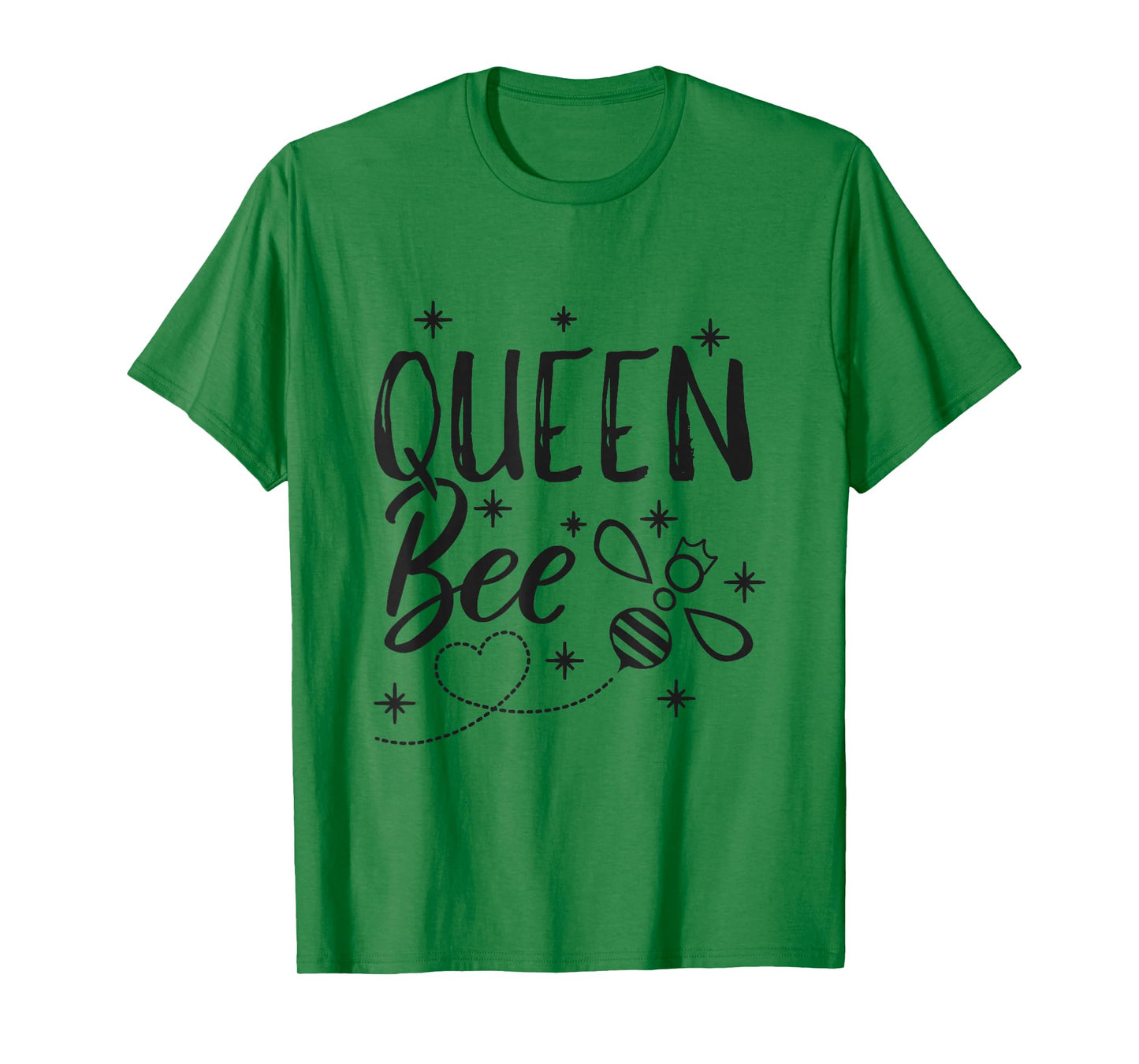 Funny Beekeeping Gift Queen Bee Crown Bee Queen T-Shirt