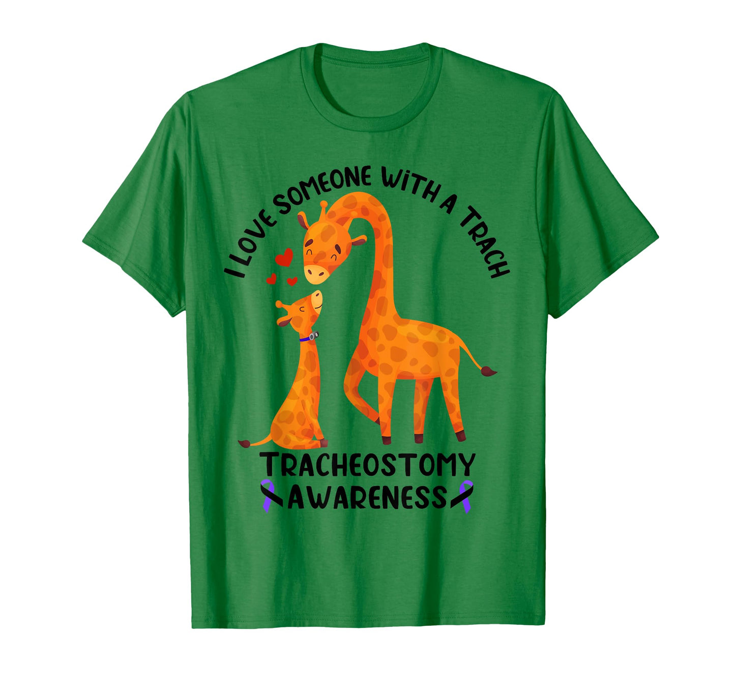 I Love Someone With a Trach Tracheostomy Awareness T-Shirt