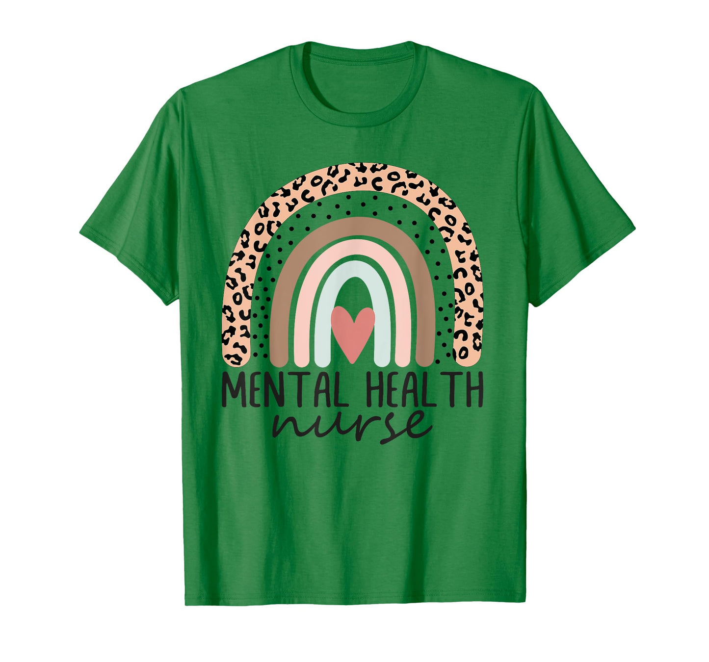 Mental Health Nurse rainbow Psych Nurse Psychiatric Nurse RN T-Shirt