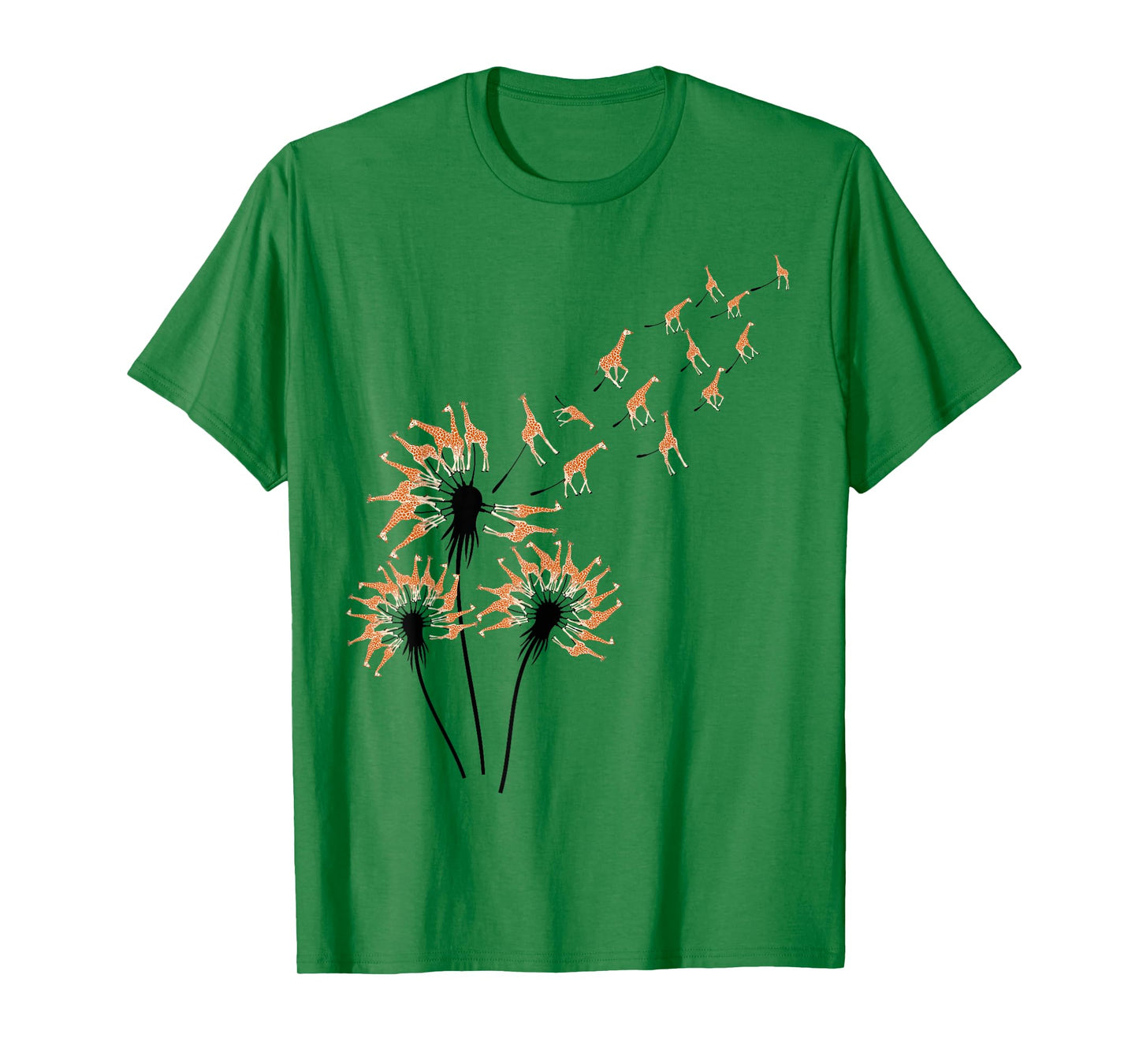 Dandelion Giraffes for Giraffe Lover | Giraffe T-Shirt
