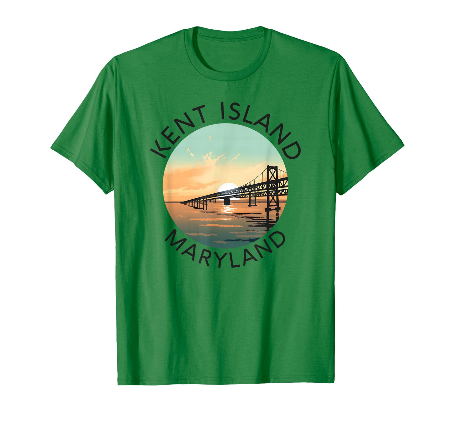 Kent Island Maryland Chesapeake Bay Bridge Annapolis Crab T-Shirt