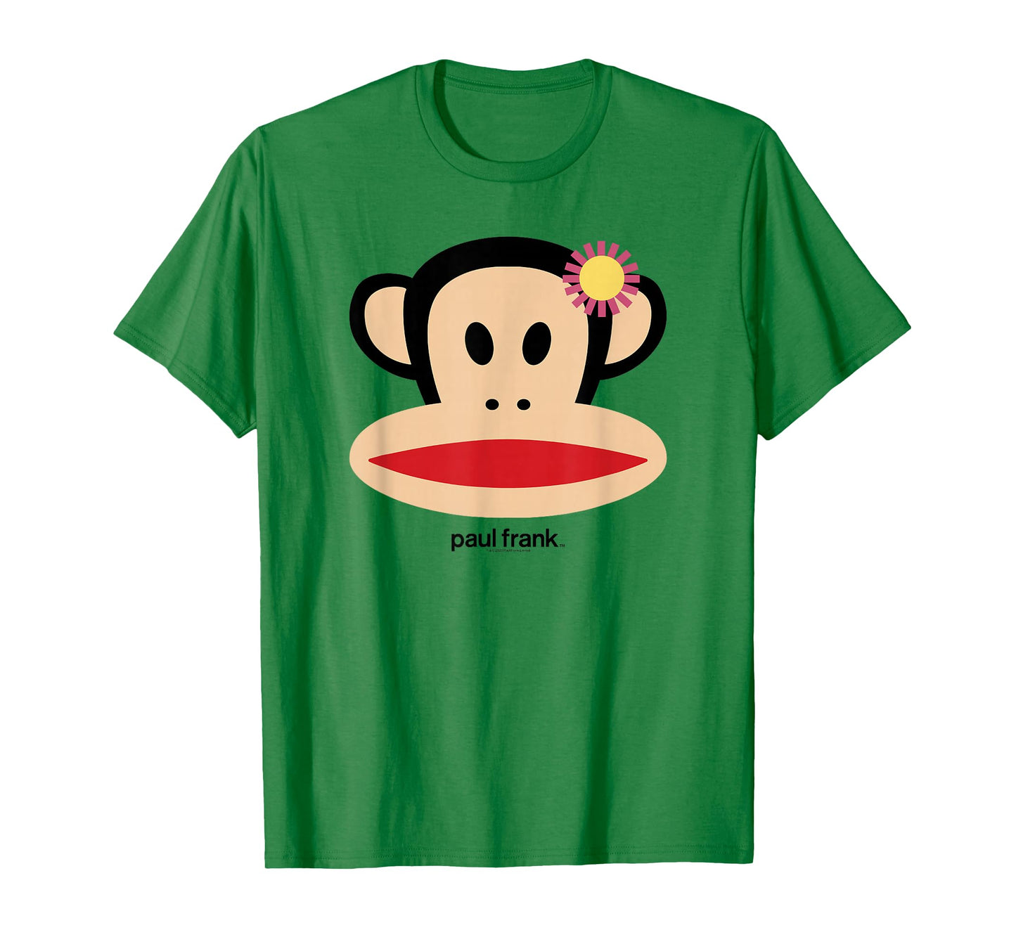 Paul Frank Spring Time Julius Flower Decor Face Portrait T-Shirt
