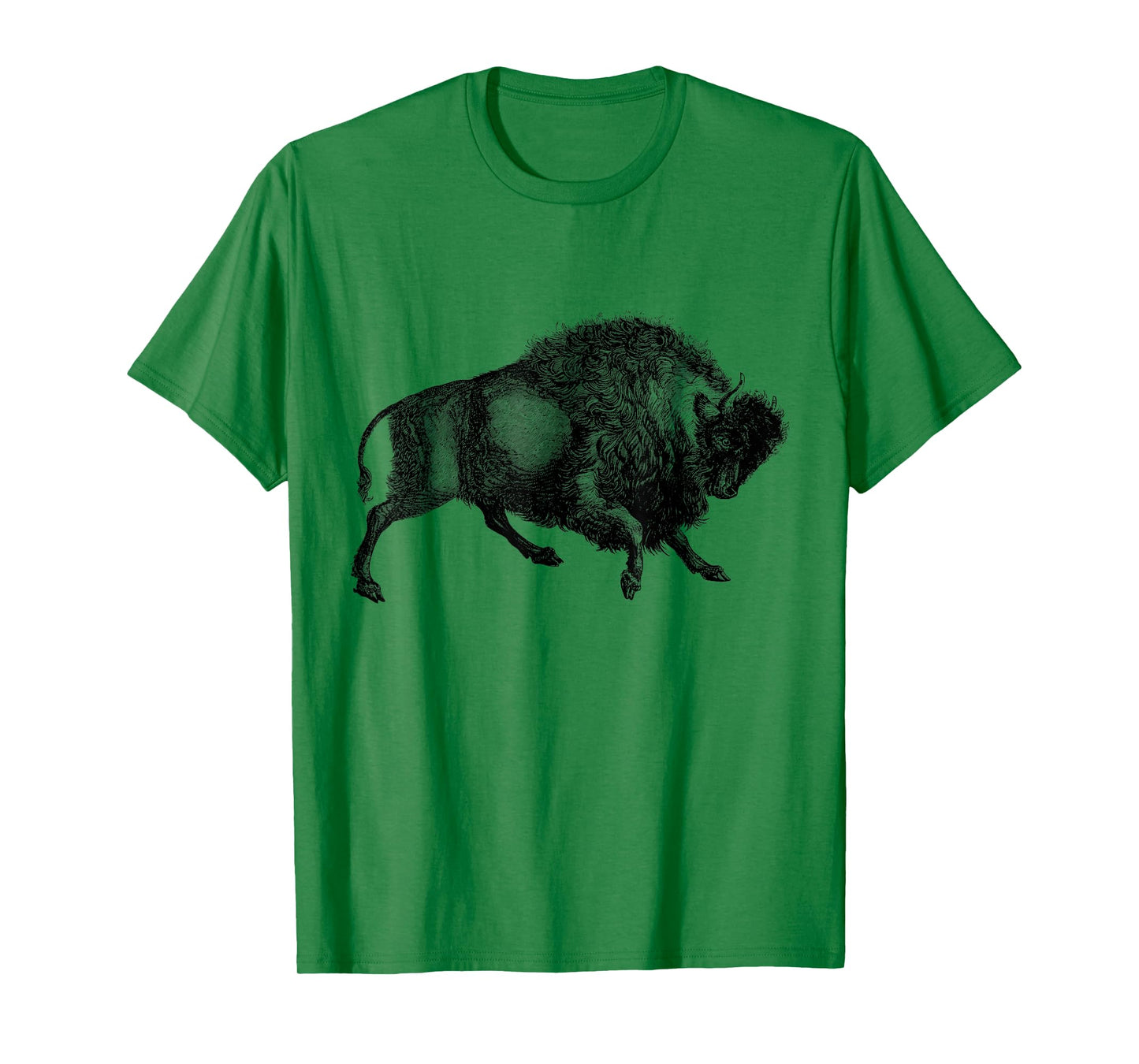 Buffalo T Shirt American Bison Classic Vintage Tee T-Shirt