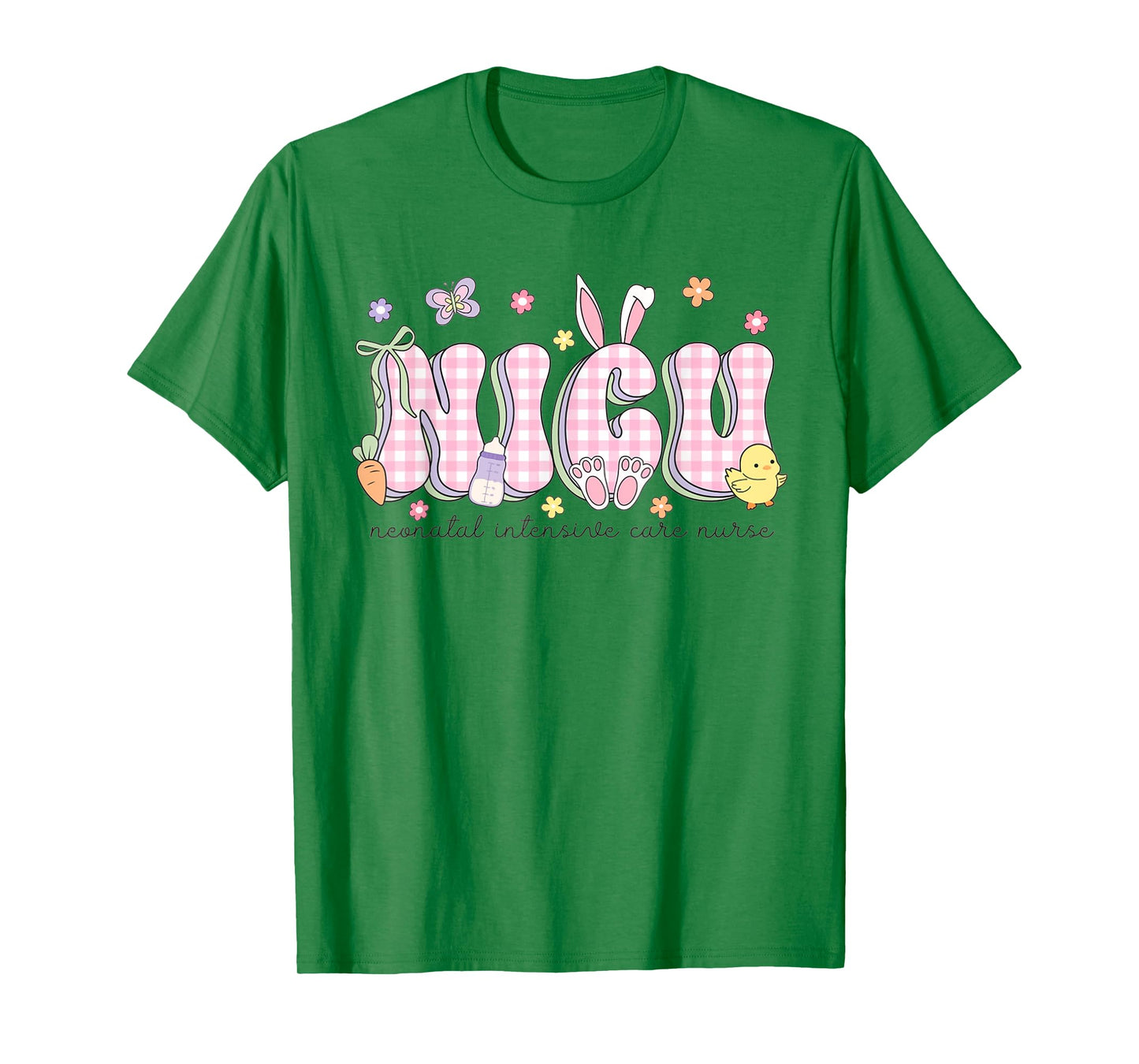 NICU Easter Neonatal Intensive Care Unit Nursing Spring T-Shirt