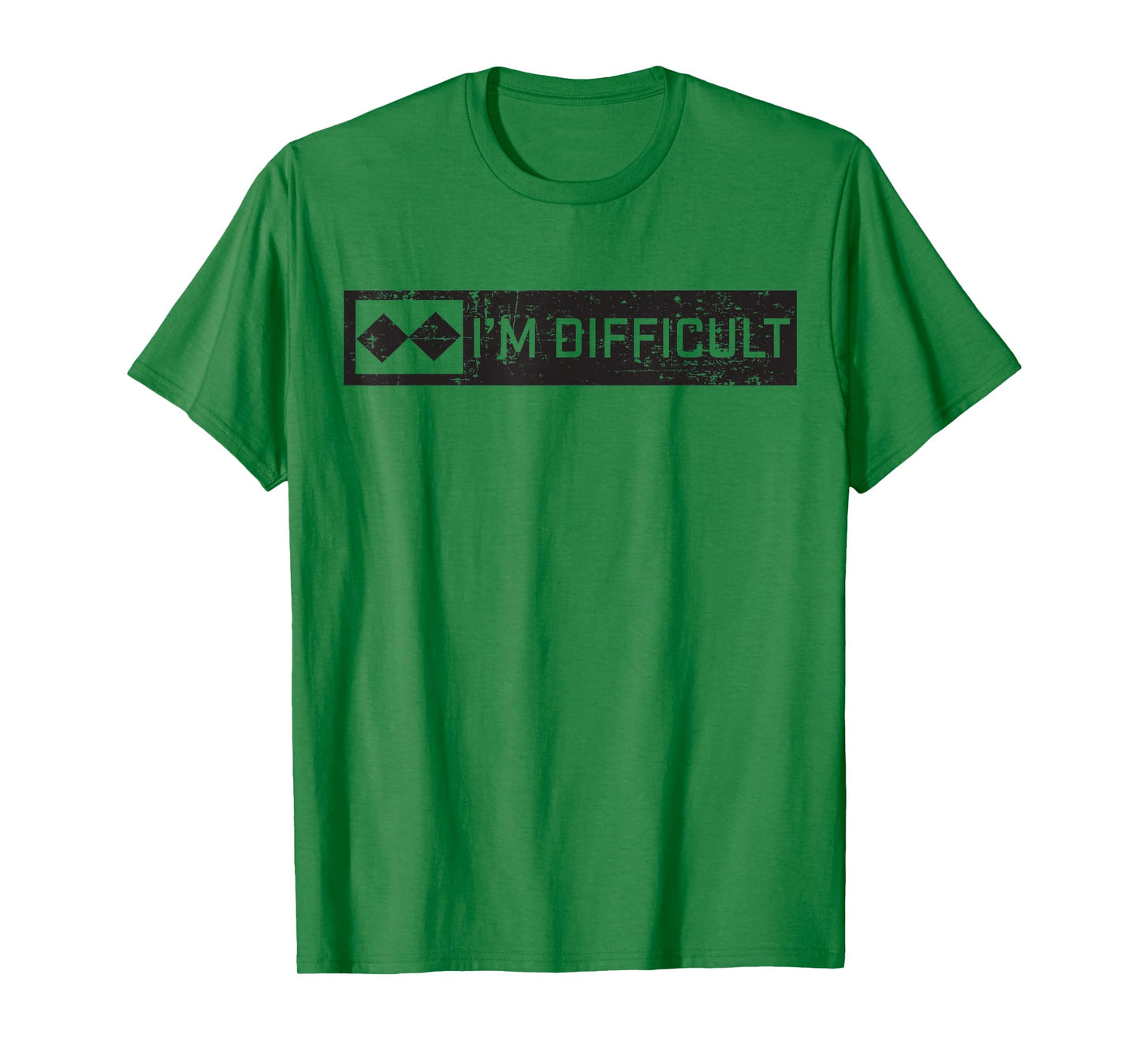Black Diamond Ski Snowboard Shirt - I'm Difficult T-Shirt