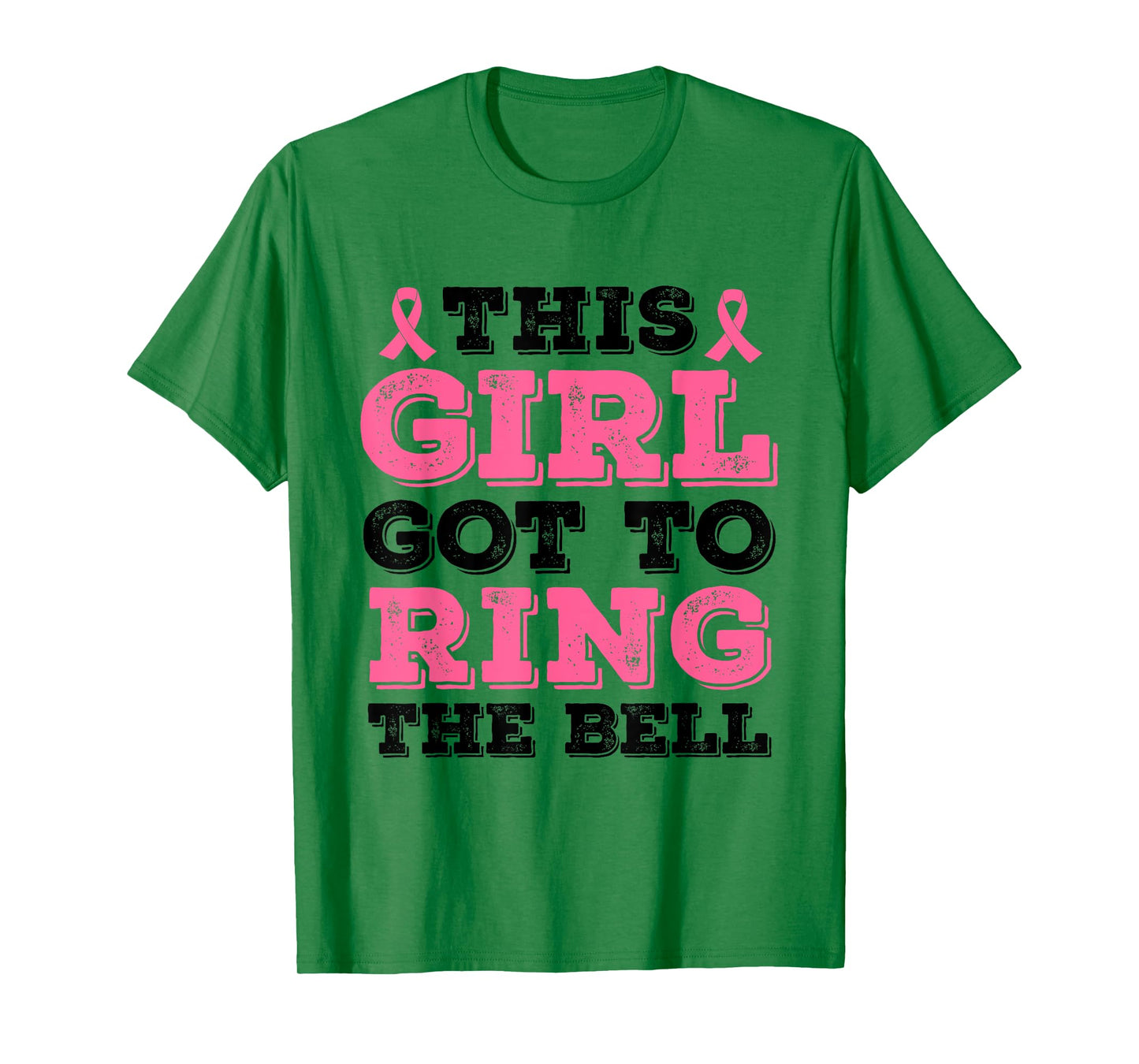 This Girl Got To Ring The Bell Breast Cancer Awareness T-Shirt