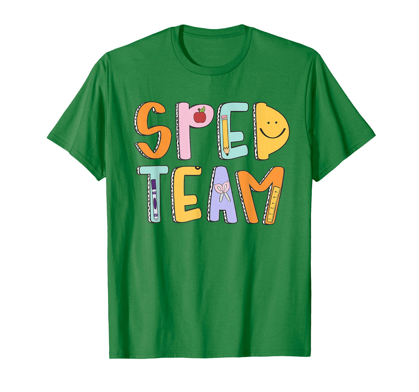 Women Special Education Teacher Back To School SPED Team T-Shirt