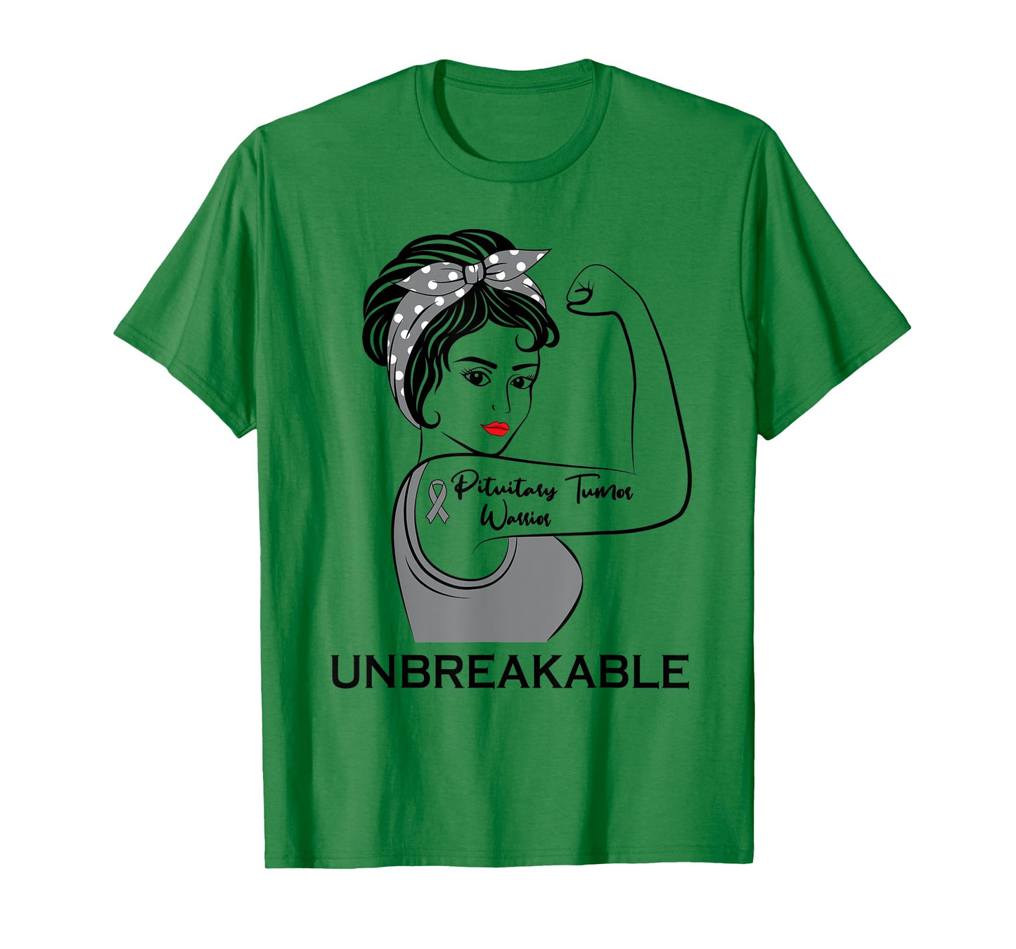 Pituitary Tumor Warrior Unbreakable Awareness Survivor T-Shirt