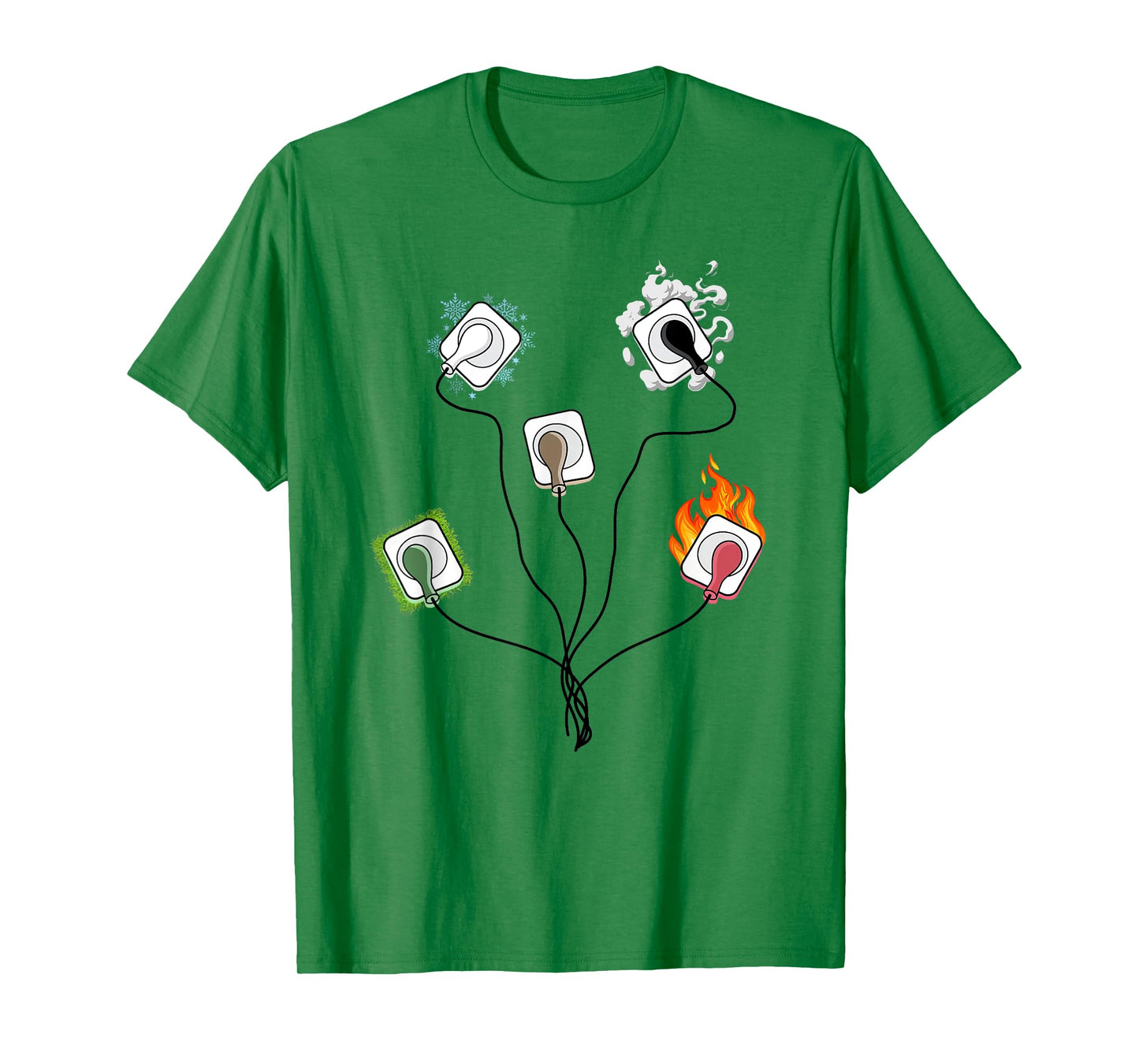 EKG Leads Cheat Sheet Funny Nursing ECG ICU Emergency T-Shirt
